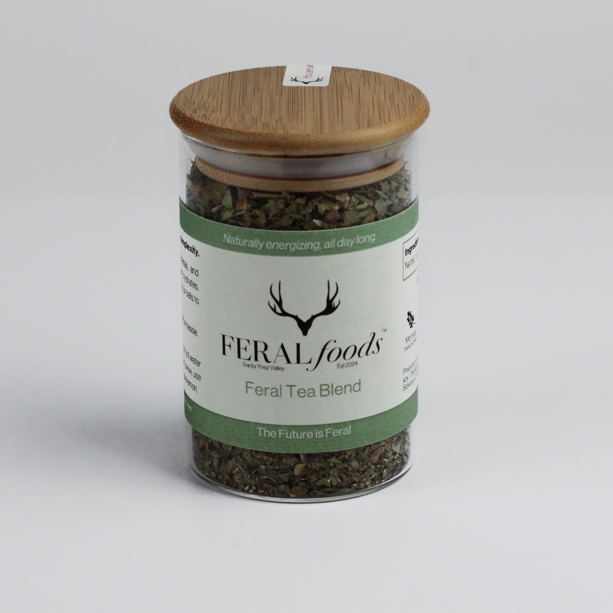 Feral Tea: Electrolyte and Mineral-Rich Organic Herbal Tea Blend