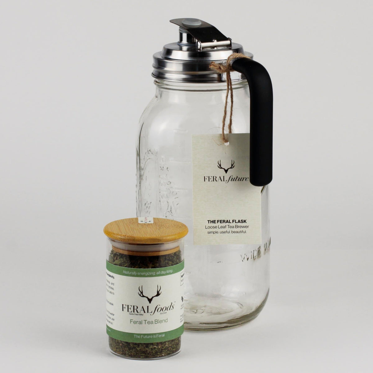The Feral Flask with Feral Tea