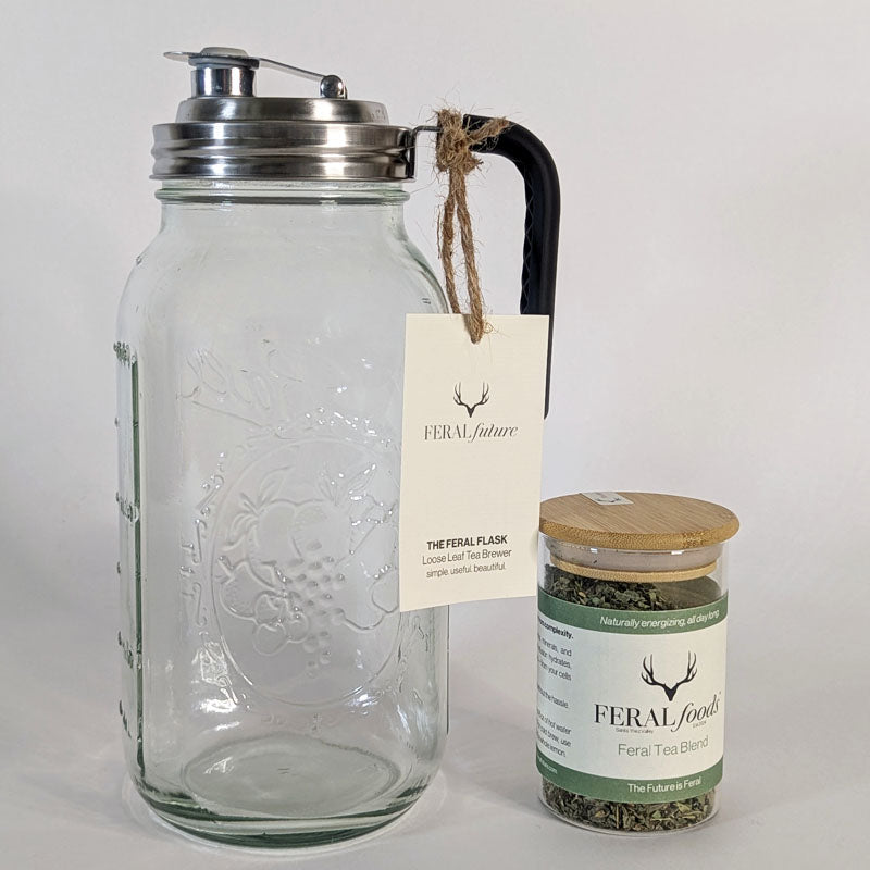 The Feral Flask Kit - Tea & Infuser