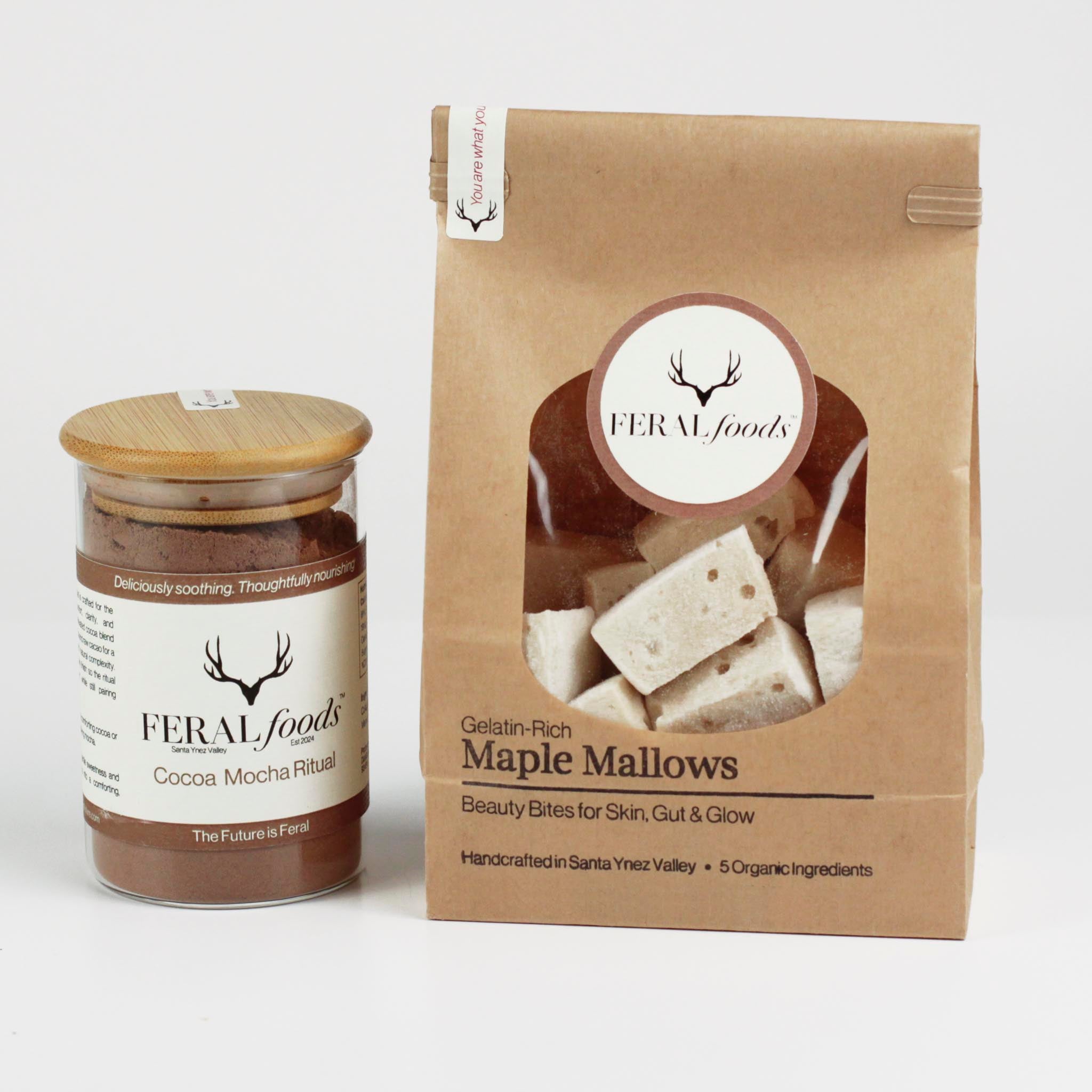 Cocoa Mocha Mallow Pack — Hot Cocoa & Coffee Bundle | Feral Future