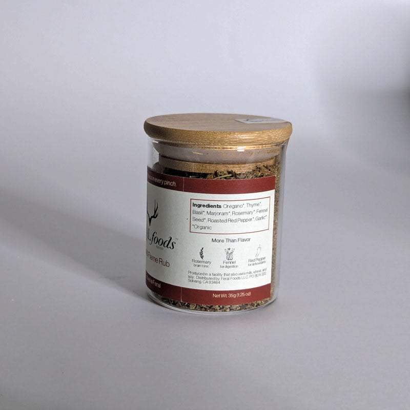 organic aromatic fennel spice mix with warm heat