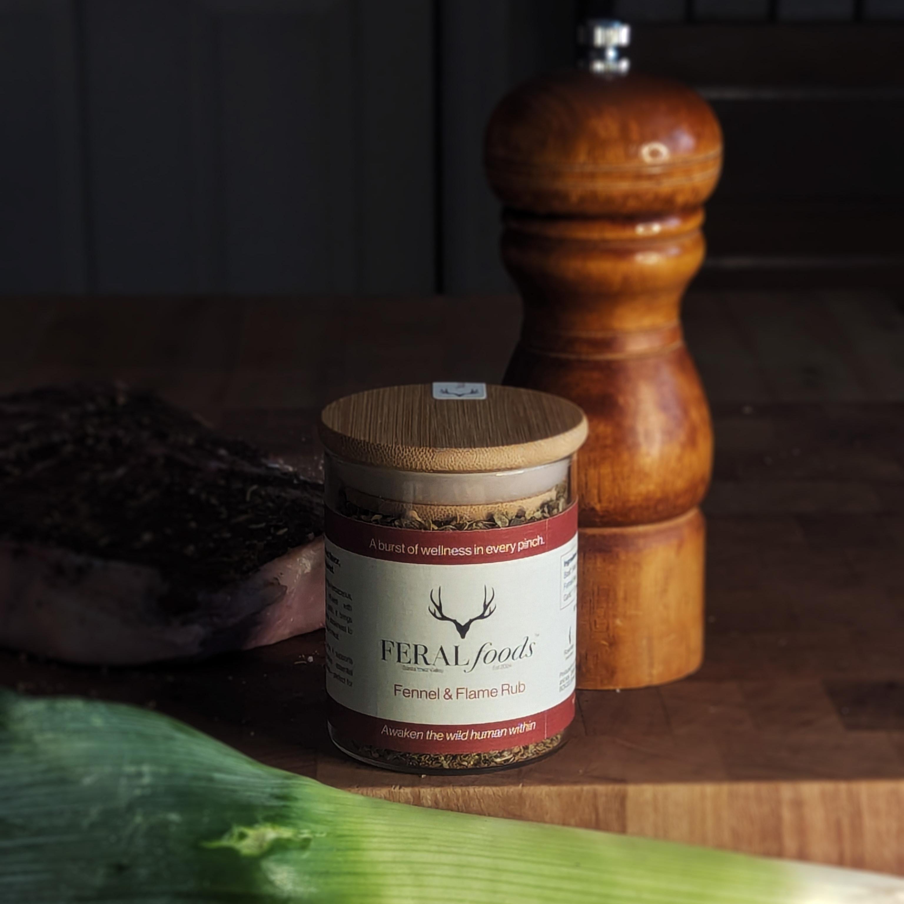 organic fennel and chili spice blend